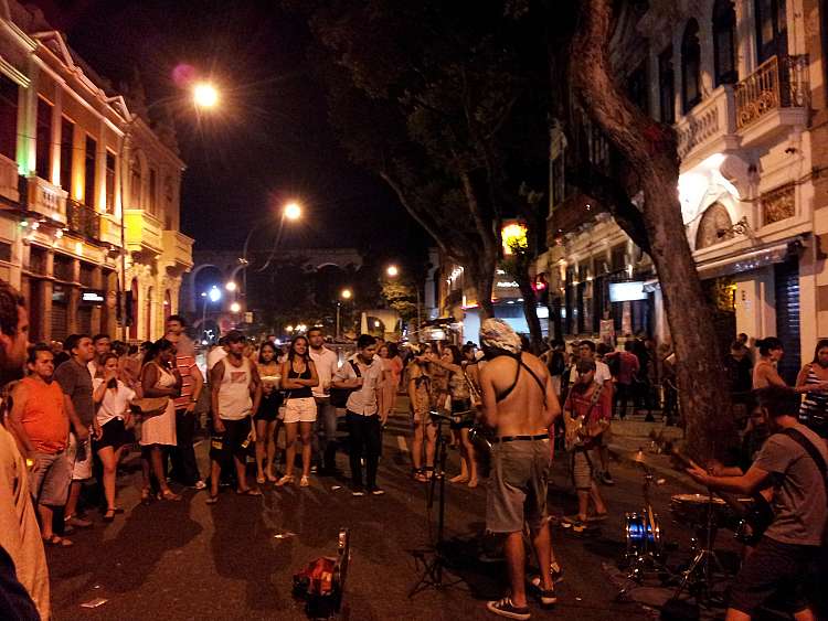 Natale e Capodanno a Rio: Lapa Avenida mem de sa
